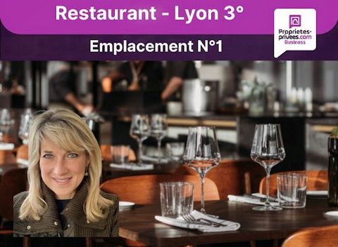 BELLE AFFAIRE EN EMPLACEMENT N°1 - Patricia ROCHAT vous propose à la vente le Fonds de commerce de ce restaurant traditionnel de 60 couverts, et 30 places en terrasse, idéalement situé à Lyon 3 ° à proximité du Palais de Justice et de la Bourse du tr...