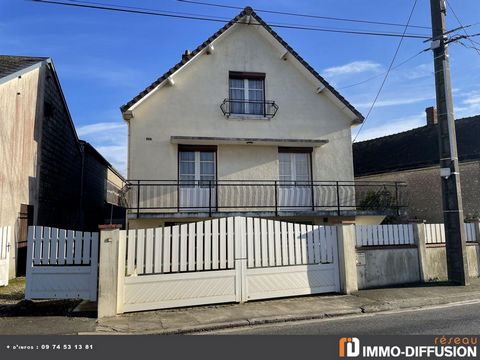 Fiche N°Id-LGB157149: Orléans, sector 35 km approx west of Orléans, House of about 213 m2 comprising 8 room(s) including 5 bedroom(s) + Land of 340 m2 - Construction 1950 - Ancillary equipment: balcony - pantry - fireplace - - heating: Oil - Energy c...