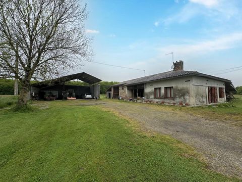 Située dans la charmante commune de La Ville-Dieu-du-Temple, venez découvrir cette ferme à rénover avec ses deux hangars de 130 et 300m2 érigés sur huit hectares de terres agricoles. Cette ferme de 110m², nichée sur un terrain totalement plat, se déc...