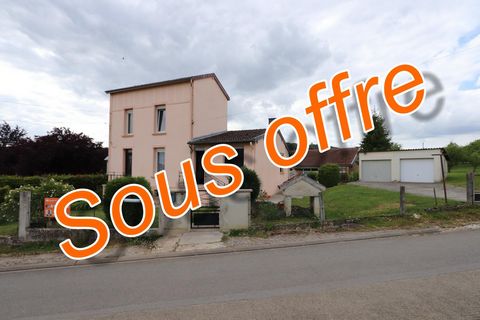Maison individuelle avec garages terrain et verger
