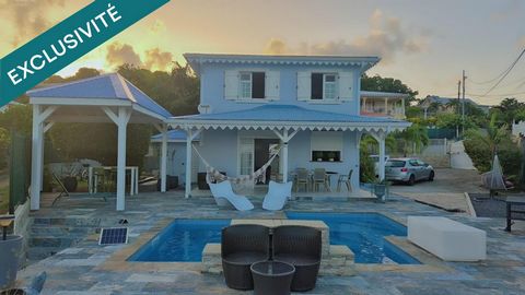 Maison à Trinité : vue mer imprenable et piscine