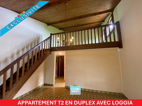 APPARTEMENT T2 EN DUPLEX AVEC LOGGIA