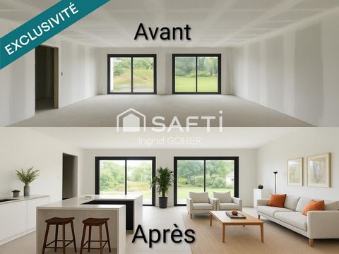 Maison neuve à personnaliser, plain-pied, piscine et garage