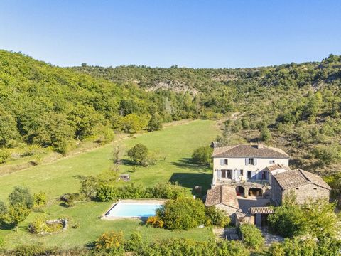 Mas en pierre rénové avec goût ; piscine, terrain et intimité