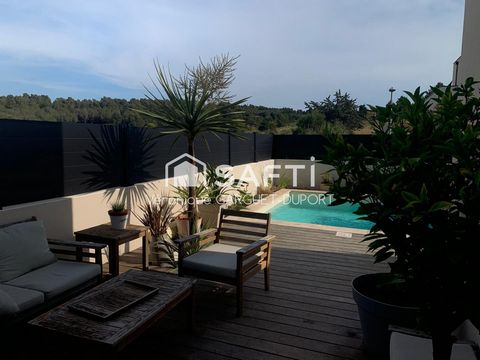 Villa 2024 avec piscine et grand séjour lumineux