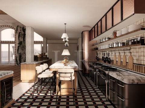 2 bedroom apartment with 120 sqm located in Ando Living Alfama. Two bedrooms with closets, one of them en suite, an additional full bathroom that serves the second bedroom and a large living room of almost 30 sqm with an open kitchen. View over the R...