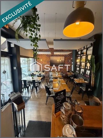 FONDS DE COMMERCE RESTAURANT 80 m2 EXTRACTION DE 250 SITUE A LEVALLOIS PLACES ASSISES 50 EN INTERIEUR 18 EN TERRASSE