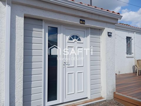Maison située en impasse, proche du Veillon et de Bougenay.