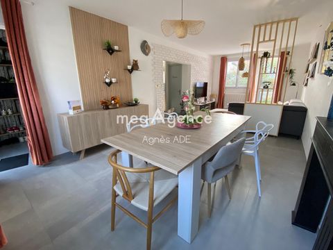 Maison 3 chambres, garage, jardin