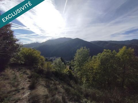 Terrain avec vue, 8045m² et 1618m² constructibles