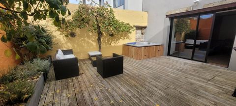 Maison Type Loft, terrasse méditerranéenne, centre ville