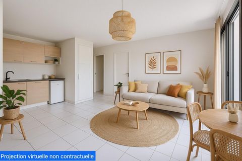 T2 lumineux avec terrasse dans petite copropriété au calme à Parempuyre