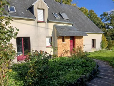 Grande maison familiale à la sortie de Baud – 207 m² habitables sur 1600 m² de terrain