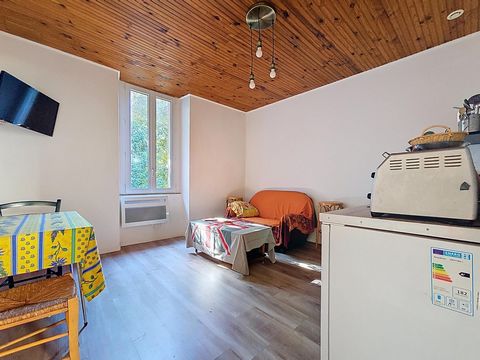 Appartement T2 traversant, lumineux et au calme – 33 m² Carrez – Bédarieux centre