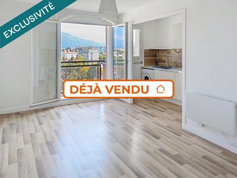 Appartement 2 pièces 37m² - 8ième étage lumineux avec balcon et vue dégagée