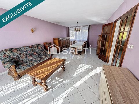 A Talange maison 100 m2, 3 chambres, jardin, garage, buanderie, grenier