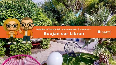 BOUJAN SUR LIBRON - VILLA 220 M² - T6 - PISCINE