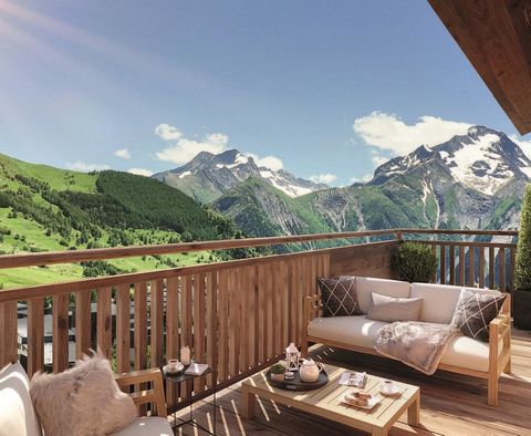 Summary Les Loges Blanches is a luxury residence in Les 2 Alpes, composed of 52 mostly South or South-East facing, one to four bedroom apartments, spread over 5 Chalets up to 7 floors each, with wonderful views of the valley below. It benefits from a...