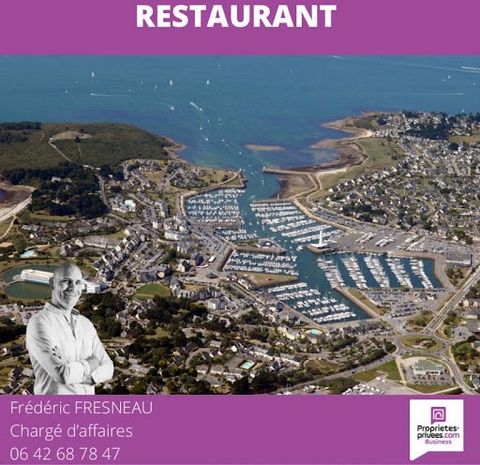 Between the GULF and THE OCEAN. Frédéric Fresneau, offers you this restaurant with a prime location on the Rhuys peninsula. The establishment has a capacity of 60 covers inside and a sunny terrace with 40 seats. The room has two spaces and the kitche...
