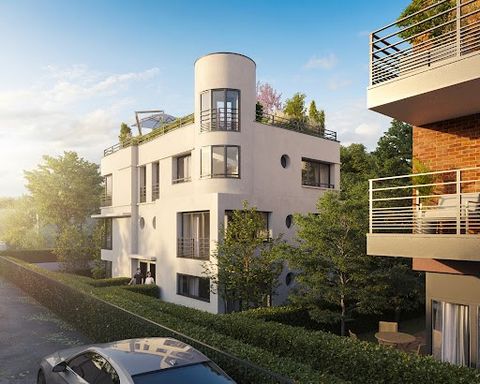 Townhouse of 118 sqm living space with a beautiful tree-lined garden. Located in a quiet area, just a 3-minute walk from the city center, this new house will enchant you with its contemporary architecture and high-end amenities. You will enjoy the be...