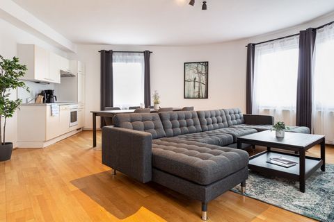 Its central location makes this apartment perfect for everyone who wants to experience the best of Vienna. Leave your worries behind you and relax in this spacious 123 m². separate bedrooms each with a double bed make this apartment perfect for group...