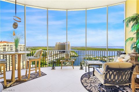 This Penthouse offers you the utmost in privacy yet gives you some of the most awesome views in the world! Located in SW Cape Coral on the banks of the Caloosahatchee River within the Tarpon Point Marina community you have fantastic views of the Gulf...