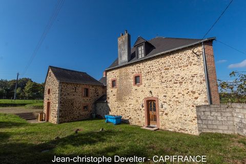 Dpt Mayenne (53), à vendre proche de MAYENNE maison 3 chambres sur terrain de 1360 m2