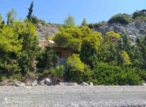 Haus am Meer zum Verkauf (8 Meter vom Meer entfernt) in Evia, Nerotrivia. Das Haus hat eine Fläche von 60 qm, auf einem Grundstück von 4000 qm gelegen, besteht aus einem Wohnzimmer, einer Küche, einem Schlafzimmer und einem Badezimmer. Baujahr – 2007...