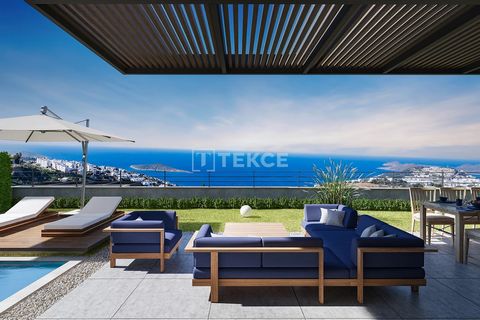 Villas independientes con vistas al mar y piscina privada en Bodrum Las villas independientes están situadas en Gümüşlük, Bodrum. Gümüşlük es una zona moderna con un ambiente histórico gracias a las ruinas de la antigua ciudad de Myndos y un antiguo ...