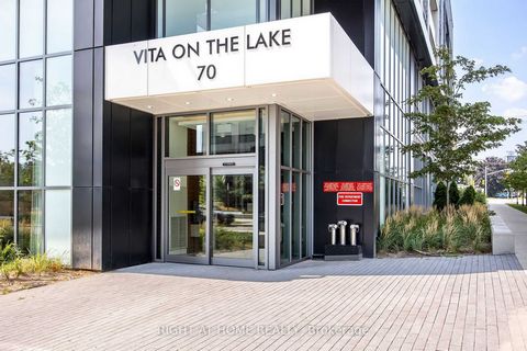 Mattamy's Vita On The Lake Executive Luxury Waterfront Condo This stunning corner unit offers a blend of luxury and breathtaking lakefront views. Featuring two spacious bedrooms, a den, and two full bathrooms, this condo embodies modern sophisticatio...