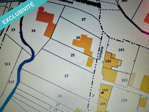 We offer you this superb serviced and buildable land Located in Saintois, close to schools and shops, this land of 1331m2 including 1050m2 of which is buildable with a frontage of approximately 23 meters is serviced. (Electricity, water and sewerage)...