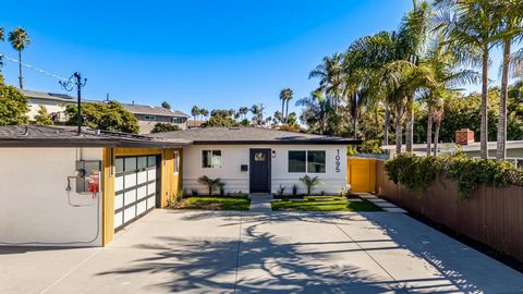 You will fall in love with this charming single-story home in Carlsbad. Only 1 mile from the beach and offering a beautifully updated main house plus a 1+1 ADU-perfect for rental income or extended family. The main house features 3 bedrooms, 2 full b...