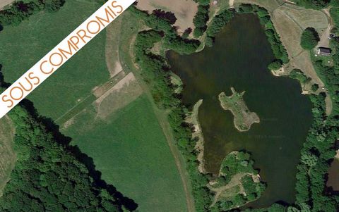 9.6 ha du terrain, accès voie verte, étang