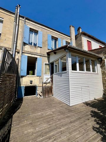 Maison de ville 3 chambres et jardin