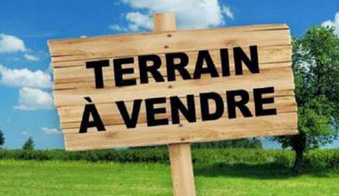 Terrain 1550 m&#178; &#224; vendre ! constructible !