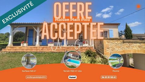 Maison de 125 m² habitables sur 2 niveaux avec logement indépendant et piscine