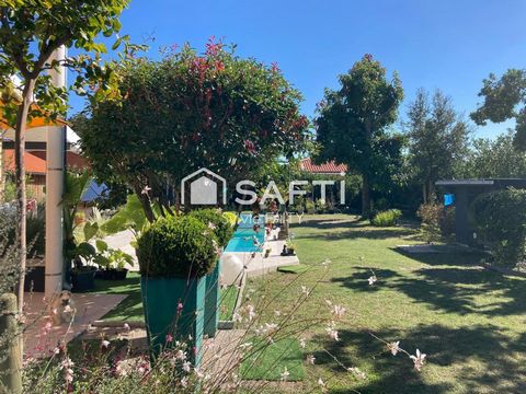 Centre ville, magnifique villa d'architecte T6, garage 50 m², grand terrain, piscine