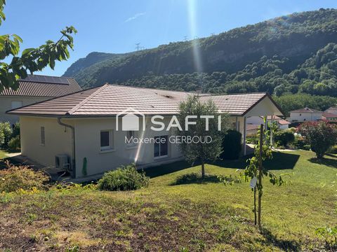 Maison de 122m2, T4 avec 3 chambres sur la commune de Saint-Quentin-Sur-Isère
