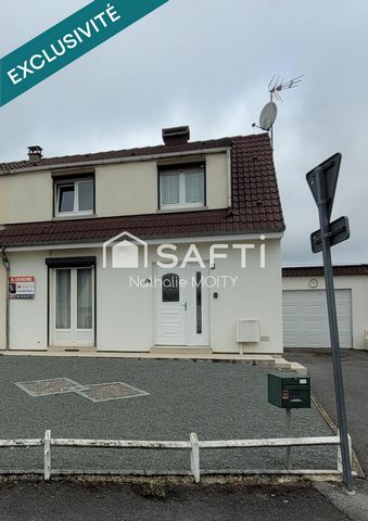 Maison T4 avec jardin et garage qui n'attend que votre personnalisation