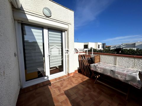 APPARTEMENT CLIMATISE AVEC TERRASSE, PLAGE A 100 M
