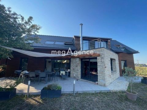 Villa tout confort a Ossature bois avec vue dégagée sur la campagne et proche mer