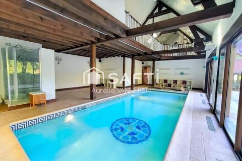 Grande demeure de 6 chambres et piscine intérieure