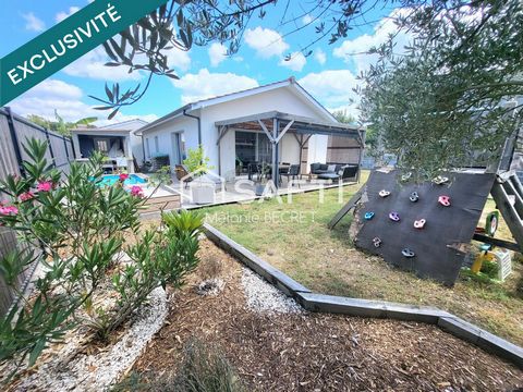 Maison contemporaine 3 chambres au calme avec jardin