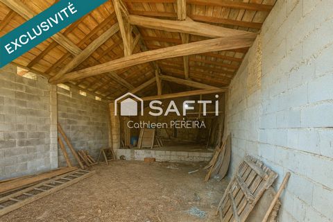 Terrain constructible avec grange