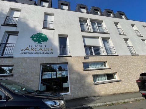 T2 de 42m2 en résidence senior avec terrasse et jardin