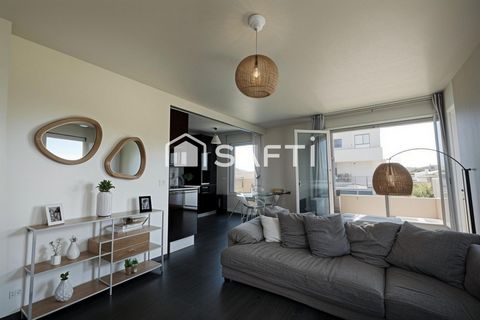 Bel appartement avec vue sur la Seine, balcon et stationnement