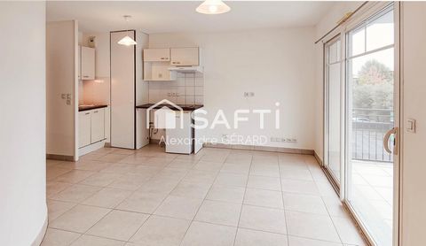 Hyper centre - T2 de 47m² avec balcon et parking couvert