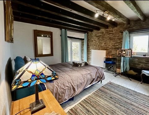 Un véritable coup de cœur avec l’authenticité des vieilles pierres à l’extérieur et tout le confort moderne à l’intérieur.