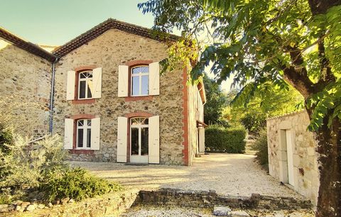 Maison en pierre 135m2 aux pieds des Cévennes entre St Ambroix et Les Vans