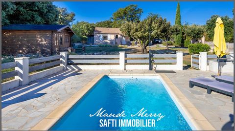 Maison plain-pied - 3 chambres - piscine et quartier très calme